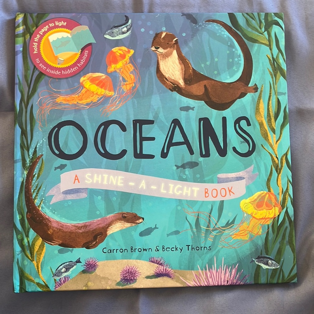 Book “Oceans” A Shine -A- Light Book.